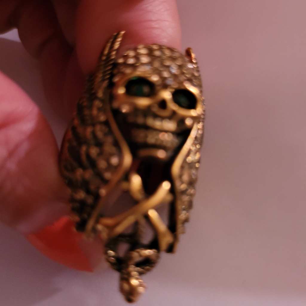 Skull Adjustable Ring